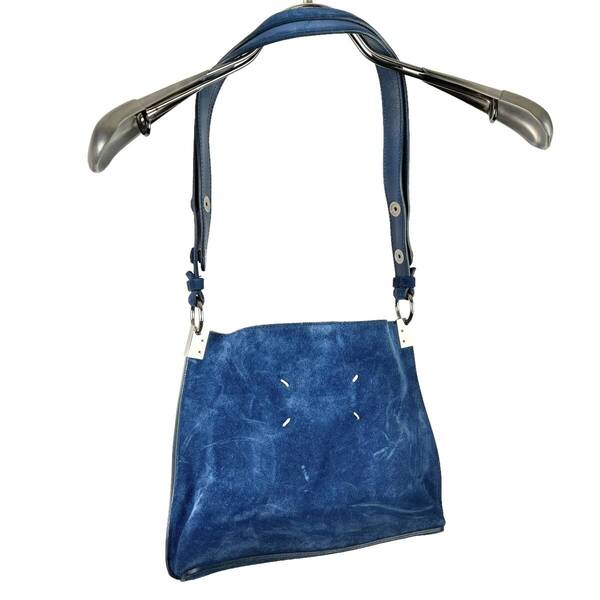 【30%OFF】Maison Margiela(メゾン マルジェラ) Suede Soft Leather Bag (blue)