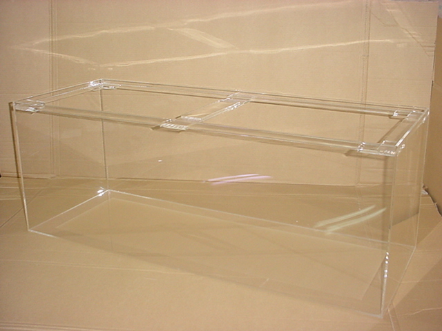 水槽 大型水槽 アクリル水槽 1500x600x450mm 板厚10mm 底8mm　150cm水槽 新品 国産板 家財便D
