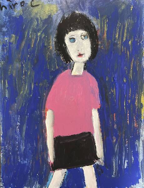 絵描きhiro C「私の友達は悲しみだけ」