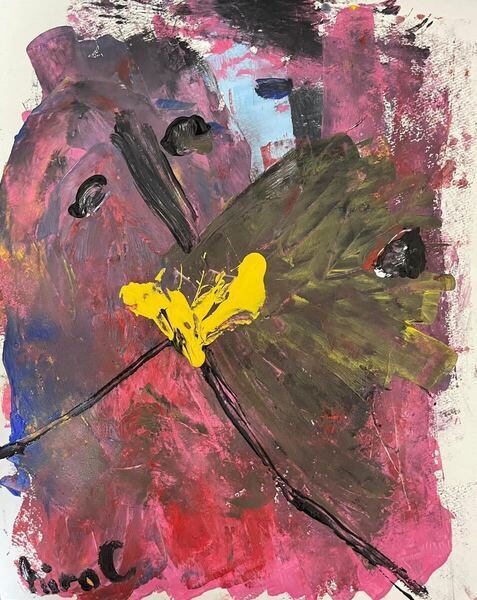 絵描きhiro C「高い山で起きている事」