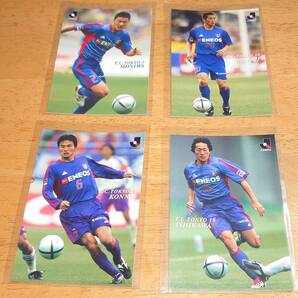 FC東京 2004カルビーJリーグカード 4枚セット 茂庭照幸 加地亮 今野泰幸 石川直宏