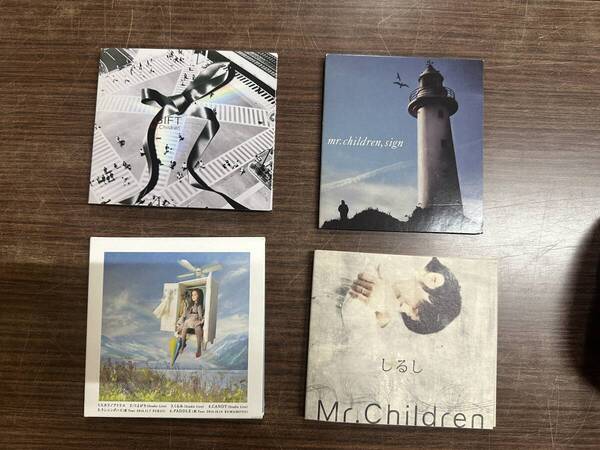 CD シングル 4枚 Mr.Children しるし TFCC-89189 GIFT TFCC-89251 Sign TFCC-89107 ヒカリノアトリエ TFCC-89625 シングル マキシ ミスチル