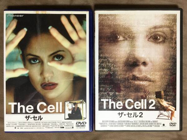 【 送料無料!!・まとめて2セット・良品商品です!】★ザ・セル 2シリーズ◇The Cell & The Cell2◇本編109分+93分+映像特典30分★