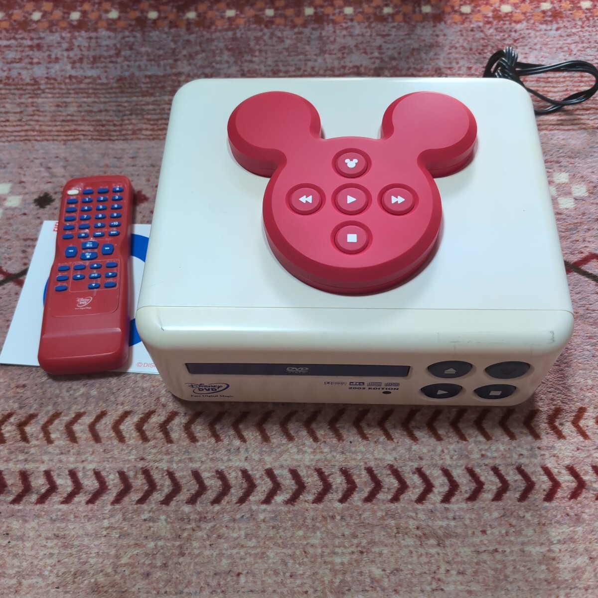 コレクター必見！ディズニー未使用DVDプレイヤー コレクター必見！ディズニー未使用DVDプレイヤー 2025年最新