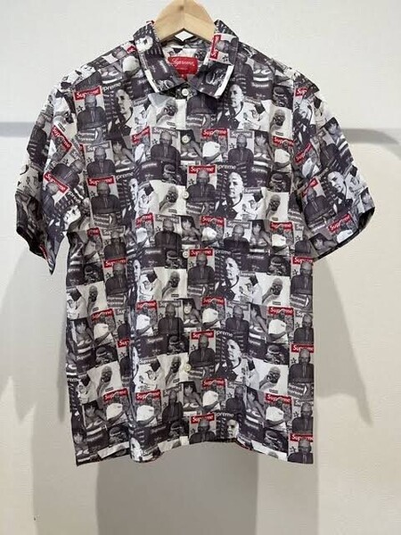 Supreme Magazine S/S Shirt Grey L 新品