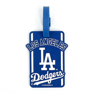 MLB(メジャーリーグ) ドジャース ラゲッジタグ ブルー