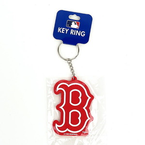 MLB(メジャーリーグ) レッドソックス ラバーキーホルダー(PWD)