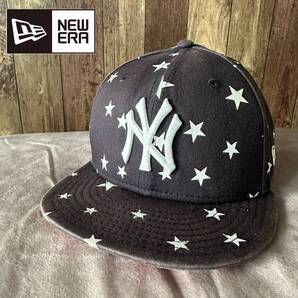 NEW ERA ニューエラ KIDS 59FIFTY 53.9cm ブラックスターキャップ キッズ