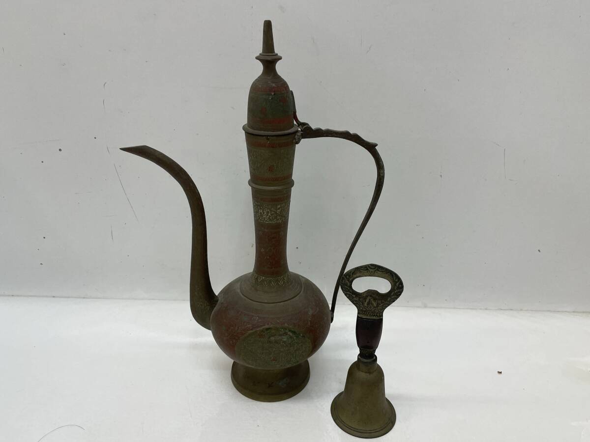 競売 Yahoo!オークション (金属工芸)の落札相場 -「呼び鈴」(銅製) 工芸品