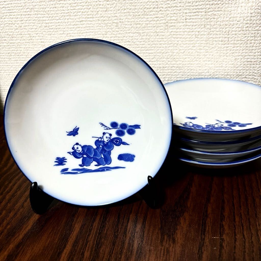 有田焼 唐子 どら鉢 大きいお皿 10号 - メルカリ