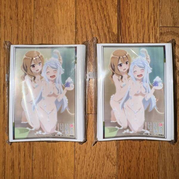 ブシロード スリーブコレクション 妹さえいればいい。 那由多&京 2個セット グッズ サプライ カードスリーブ
