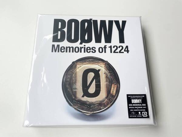 MR 匿名配送 CD BOOWY Memories of 1224 限定生産盤 4988031541951