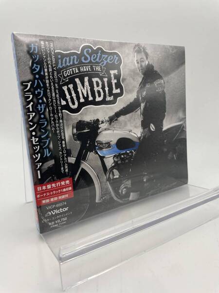 M 匿名配送 国内盤 CD ブライアン・セッツァー ガッタ・ハヴ・ザ・ランブル 4988002910960