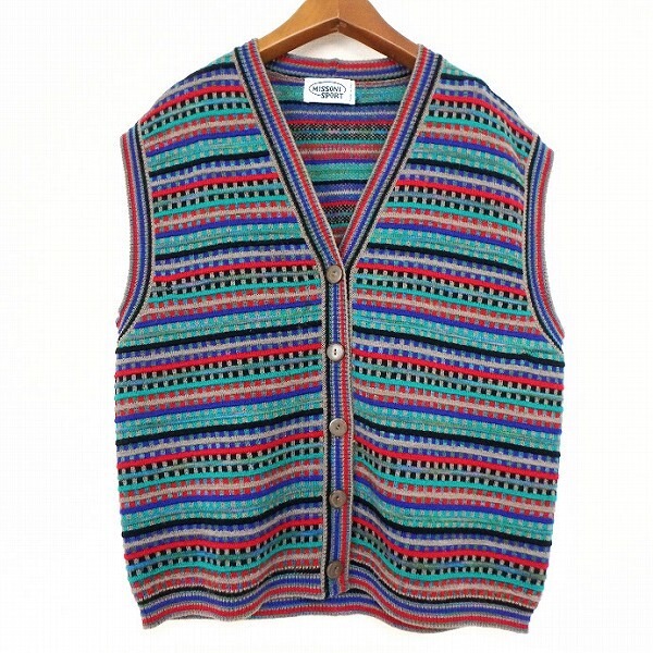 ミッソーニベスト ニットベスト ミッソーニ ヴィンテージ レアオシャレ｜Yahoo