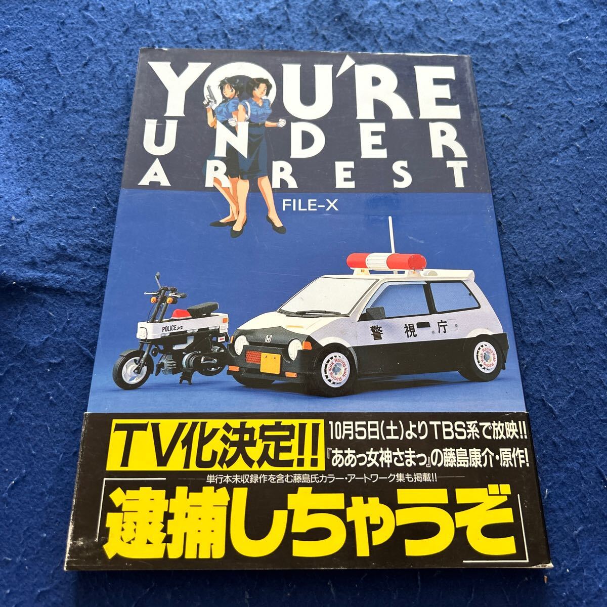 ああっ女神さまっ」「逮捕しちゃうぞ」作者 藤島康介先生描き