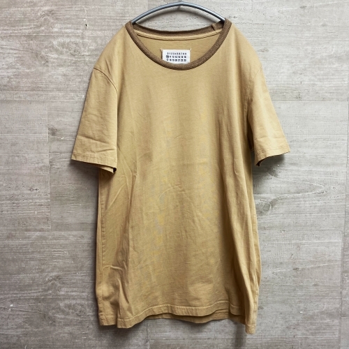 Maison Margiela 10 メゾンマルジェラ 17ss 半袖Tシャツ S30GC0596 sizeS ベージュ 【中目黒B8】