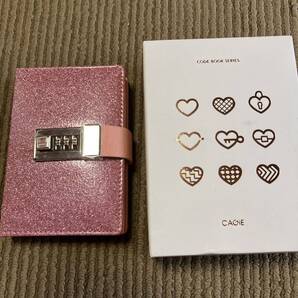 日記帳 おしゃれ 可愛い ピンク 鍵付き ロックパスワード