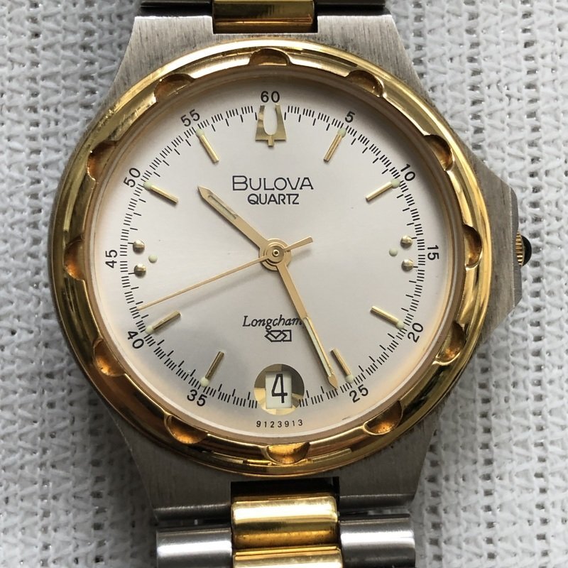 魅力の Yahoo!オークション -「bulova longchamp」の落札相場・落札価格 ブローバ