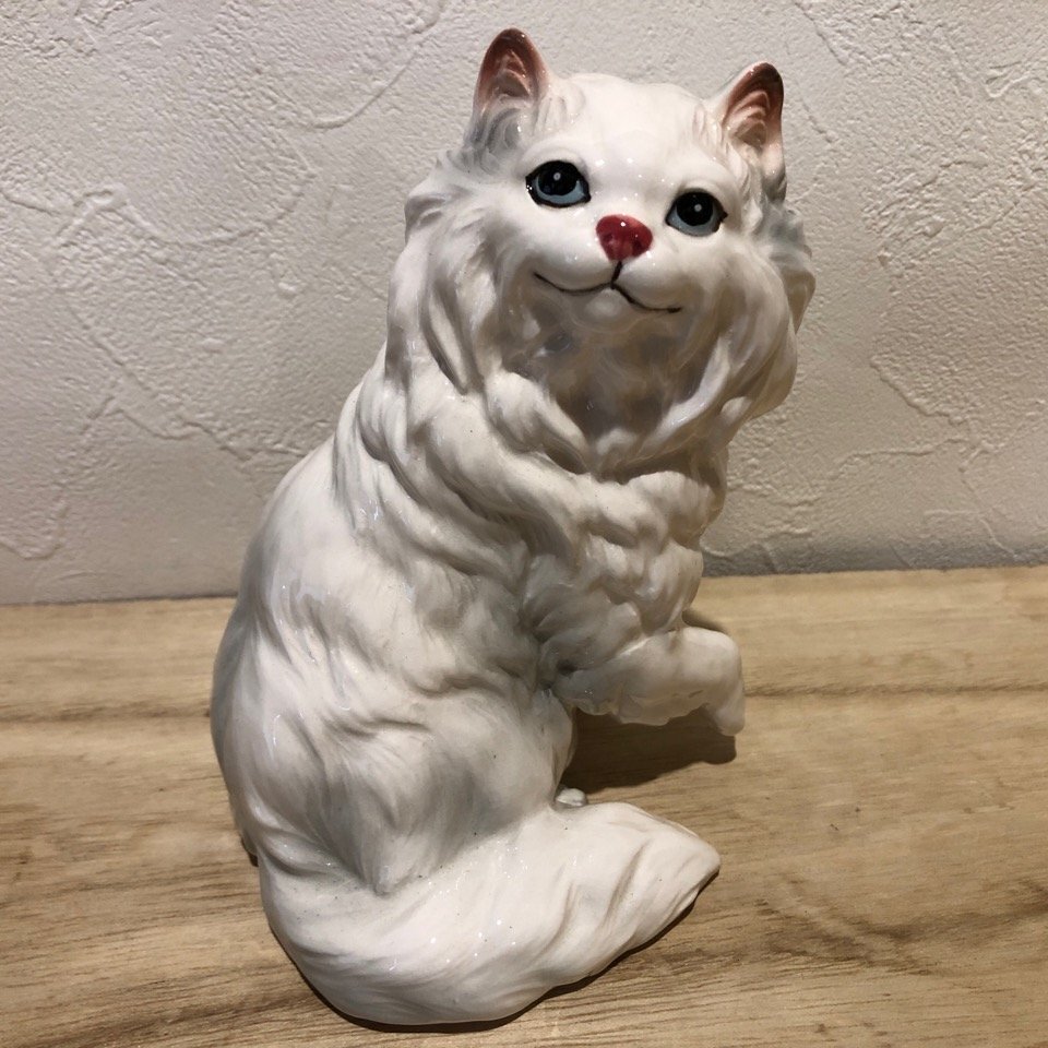 Yahoo!オークション -「ねこ 猫 ネコ 陶器」(洋風) (置物)の落札 Yahoo!オークション -「ねこ 猫 ネコ 陶器」(洋風) (置物)の落札