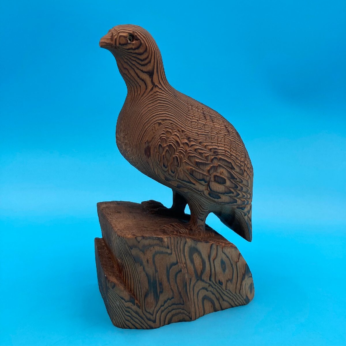 Yahoo!オークション -「木彫り 置物 鳥」(木工、竹工芸) (工芸品 Yahoo!オークション -「木彫り 置物 鳥」(木工、竹工芸) (工芸品