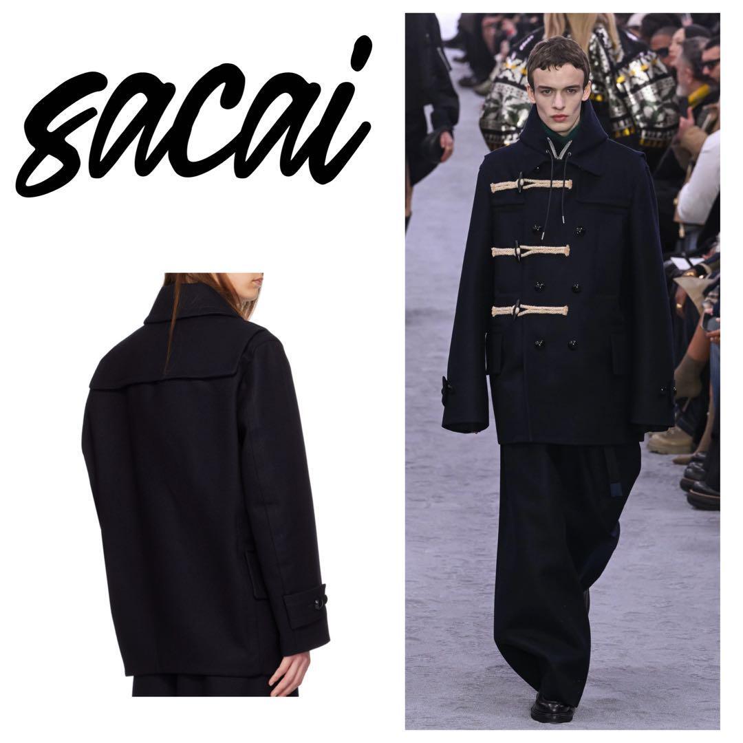 お値下げ【美品】sacai コート(サイズ3) 2025年最新】Yahoo!オークション -「sacai サイズ3」(サカイ)の