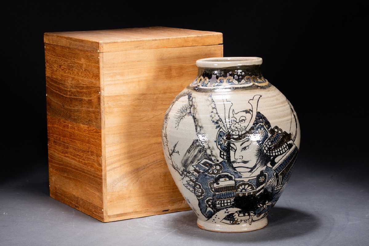 益子焼 大畑耕雲作 武者絵皿 未使用品 - メルカリ