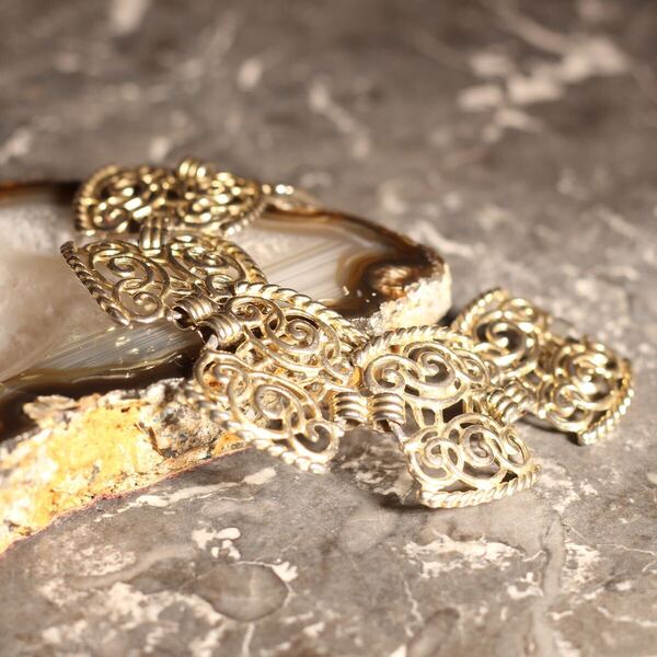 USA VINTAGE METALWORK DESIGN BRACELET/アメリカ古着メタルワークデザインブレスレット