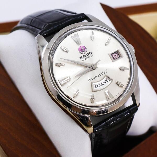 ◆希少 稼働 RADO daymaster 腕時計 自動巻き 機械式 30石k