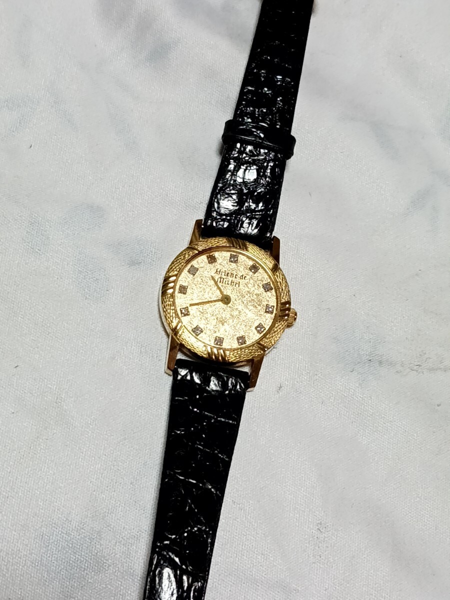 WALTHAM ウォルサム K18金無垢 婦人用腕時計 クォーツ 9347053 | 城下町の古い時計屋さん 和田時計店
