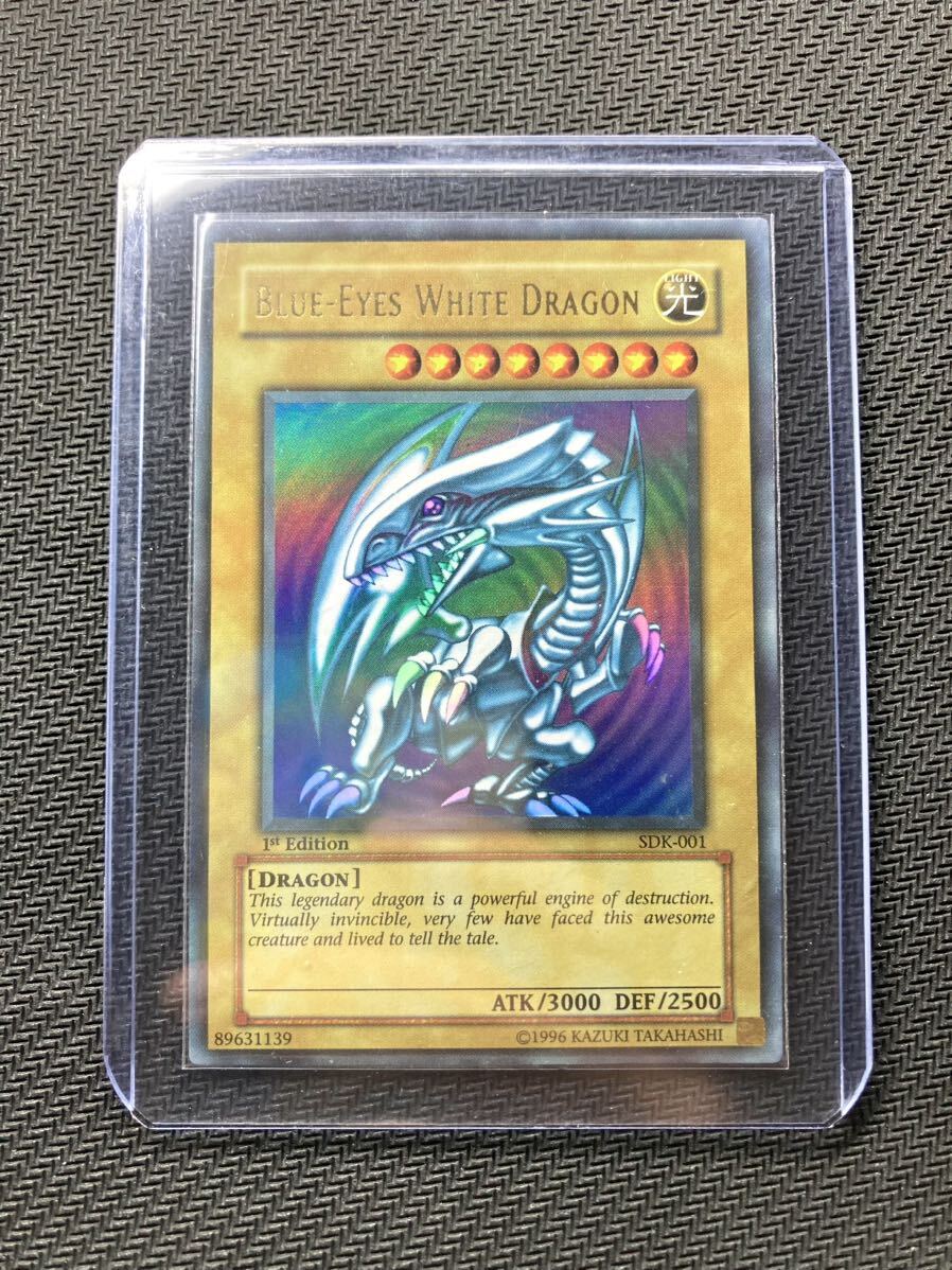 入荷中 Yahoo!オークション -「青眼の白龍 英語 ウルトラ 遊戯王OCG デュエルモンスターズ