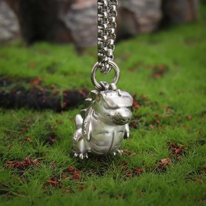 入荷!恐竜③ ぽっちゃり Tレックスネックレス