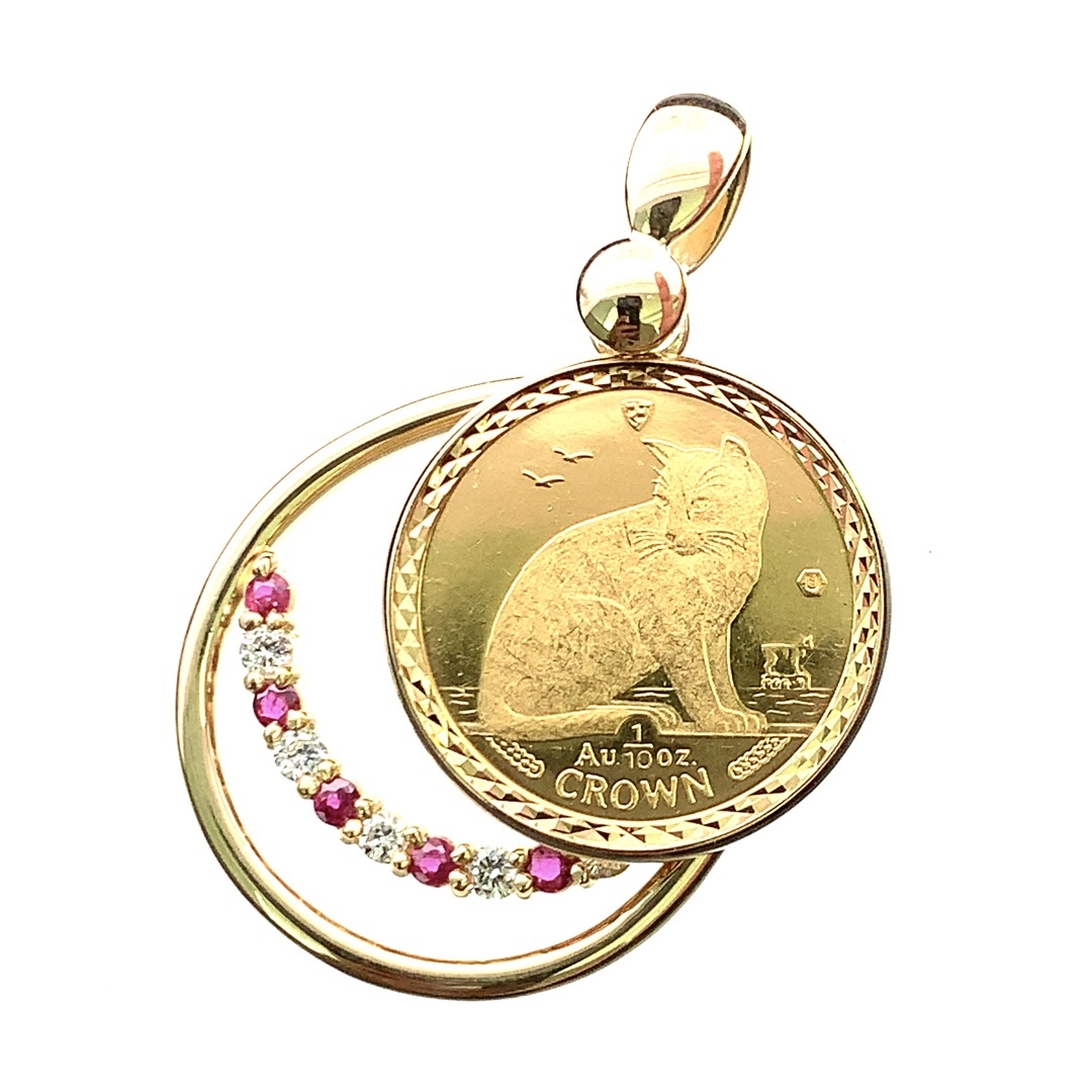 2025年最新】Yahoo!オークション -猫 金貨 ペンダントの中古品