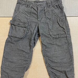 ハリウッドランチマーケット サマーコーディロイ7分丈パンツ サイズM クロップドパンツ