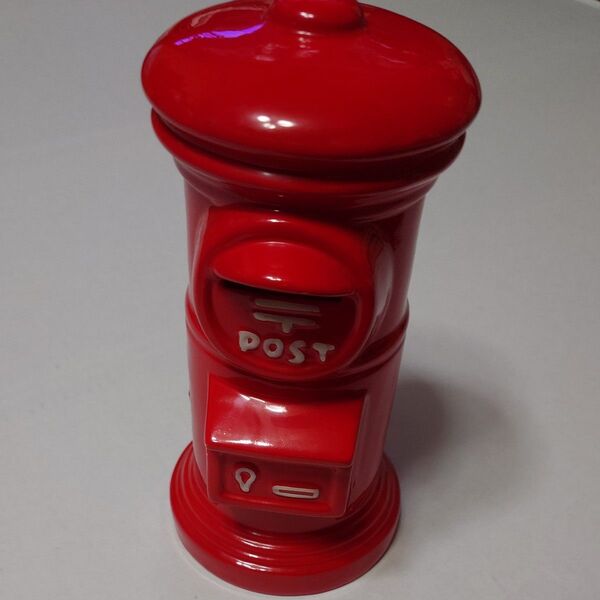 郵便ポスト 貯金箱 インテリア 陶器 置物