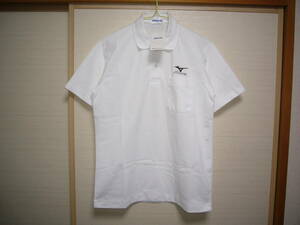  Mizuno рубашка-поло с коротким рукавом белый SS размер 