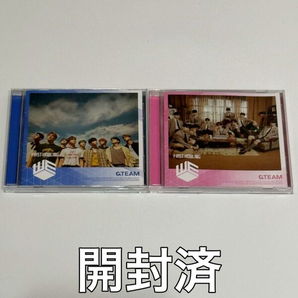 &TEAM First Howling : WE ユニバ盤 weverse盤 アルバム 開封済