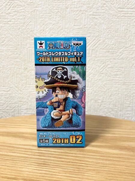 ワンピース ワールドコレクタブルフィギュア-20TH LIMITED- vol.1 20TH 02 モンキー・D・ルフィ