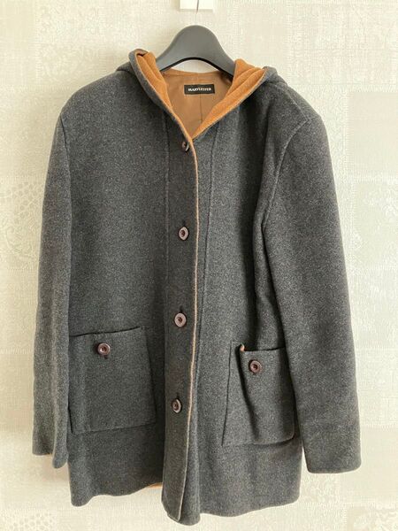 MARYLESTER ハーフコート アウター グレー Lサイズ 中古品