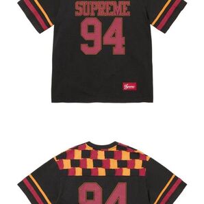 Supreme Patchwork Yoke Football Top