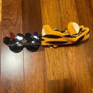 DisneyサングラスendDisney被り物 未使用 値下げ可能