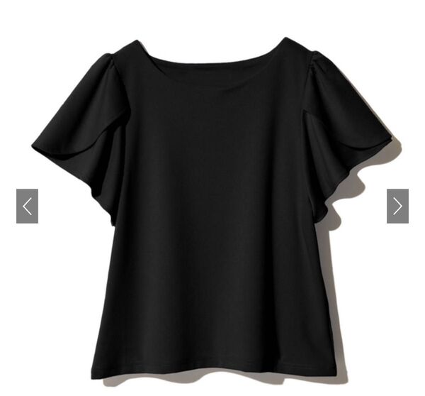 GRL*完売品*チューリップスリーブトップス ブラック