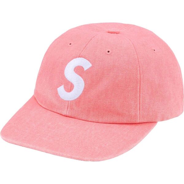 Supreme Pigment S Logo 6-Panel "Bright Pink"