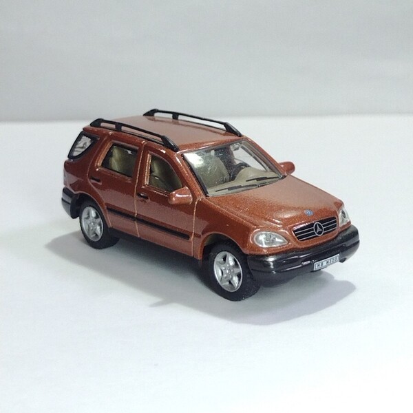 hongwell Mercedes-Benz ML320 メルセデス・ベンツ ブラウン メルセデス 1/72 Scale ミニカー ダイキャストカー ホンウェル