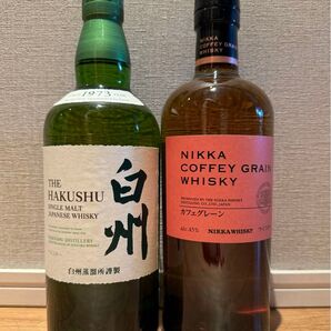 ニッカ カフェグレーン 白州NV 2本セット