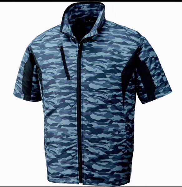 自重堂空調服(服のみ)ダークブラックカモフラージュELサイズ(未使用品)LLの1つ上のサイズ平均価格4500円の品