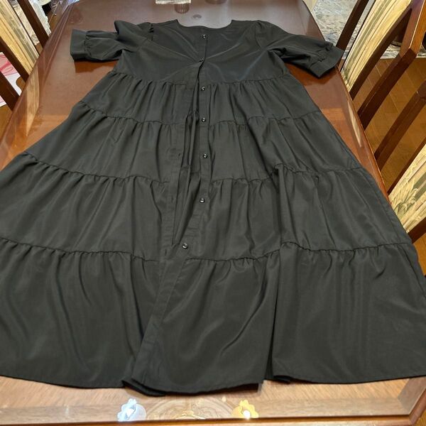 Hudson honey 2wayティアードワンピース