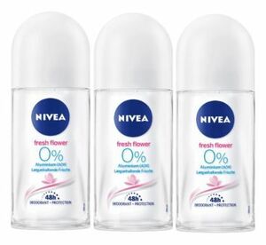  including carriage 3 pcs set NIVEAni Bear deodorant roll on Fresh Flower 48H 50ml