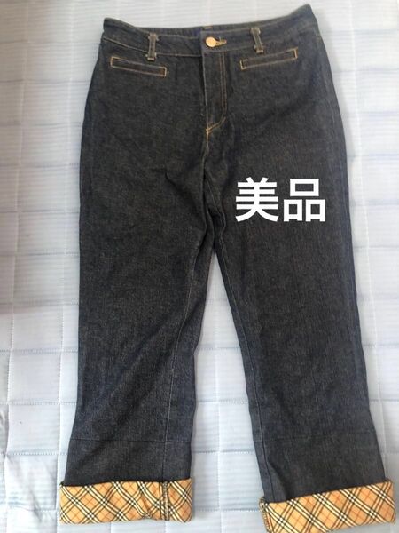 バーバリーデニムパンツ 38 美品