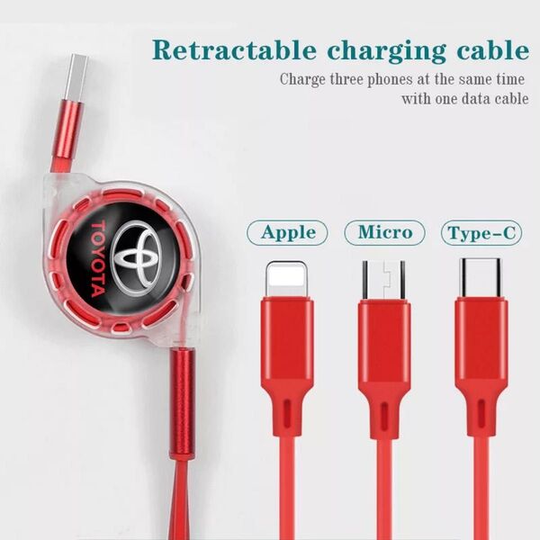 TOYOTA USBケーブル 充電器 多種多様