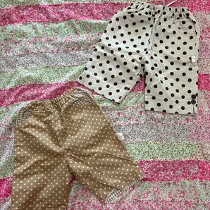 ハンドメイド パンツ2枚セット
